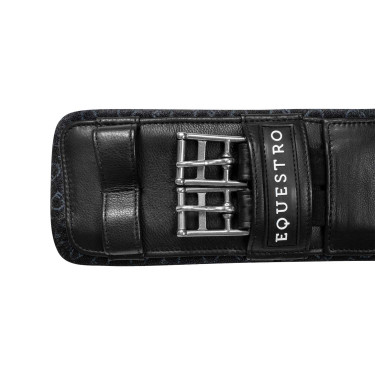 Cinta de adestramento modelada Equestro Preto