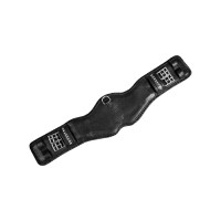 Cinta de adestramento em couro com logotipo gravado Equestro Preto Cinta de adestramento em couro com logotipo gravado Equestro Preto