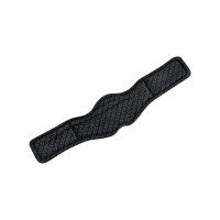 Cinta de adestramento em couro com logotipo gravado Equestro Preto Cinta de adestramento em couro com logotipo gravado Equestro Preto