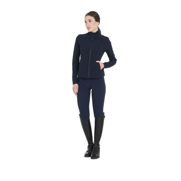 Casaco técnico feminino em tecido perfurado Hamar Equestro Casaco técnico feminino em tecido perfurado Hamar Equestro