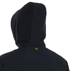 Casaco softshell técnico masculino Equestro Preto