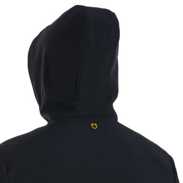 Casaco softshell técnico masculino Equestro Preto