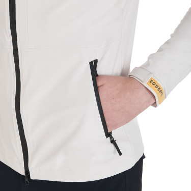 Casaco softshell técnico masculino Equestro Greige Bege