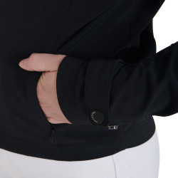 Casaco softshell técnico infantil Equestro Preto