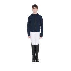 Casaco softshell técnico infantil Equestro Marinho Azul-marinho
