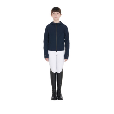 Casaco softshell técnico infantil Equestro Marinho Azul-marinho
