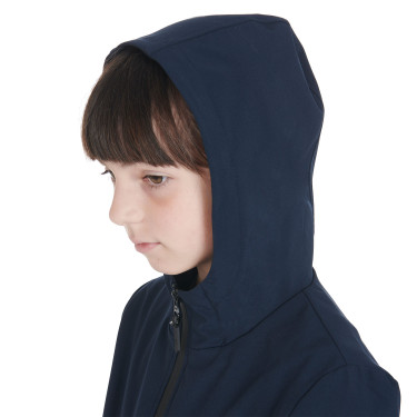 Casaco softshell técnico infantil Equestro Marinho Azul-marinho