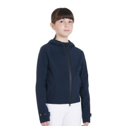 Casaco softshell técnico infantil Equestro Marinho Azul-marinho