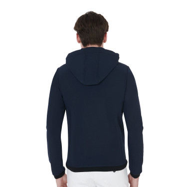 Casaco softshell ajustado masculino com forro polar interior Livigno Equestro Casaco softshell ajustado masculino com forro polar interior Livigno Equestro
