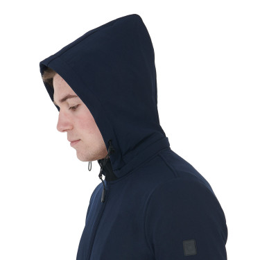 Casaco softshell ajustado masculino com forro polar interior Livigno Equestro Casaco softshell ajustado masculino com forro polar interior Livigno Equestro
