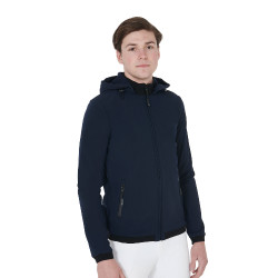Casaco softshell ajustado masculino com forro polar interior Livigno Equestro Marinho Azul-marinho Casaco softshell ajustado masculino com forro polar interior Livigno Equestro Marinho Azul-marinho