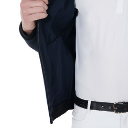 Casaco softshell ajustado masculino com forro polar interior Livigno Equestro Marinho Azul-marinho Casaco softshell ajustado masculino com forro polar interior Livigno Equestro Marinho Azul-marinho
