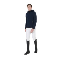 Casaco softshell ajustado masculino com forro polar interior Livigno Equestro Preto