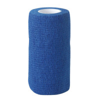 Ligadura autoaderente 10 cm EquiLASTIC Kerbl Azul