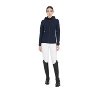 Casaco softshell ajustado com forro polar feminino Gardena Equestro Marinho Azul-marinho Casaco softshell ajustado com forro polar feminino Gardena Equestro Marinho Azul-marinho