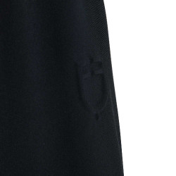Casaco softshell ajustado com fecho corta-vento feminino Equestro Preto