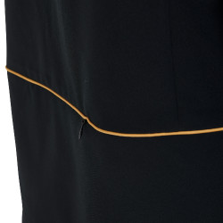 Casaco softshell ajustado com fecho corta-vento feminino Equestro Preto