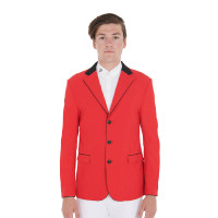 Casaco de competição masculino 3 botões Elegance Equestro Preto
