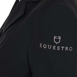 Chaqueta de concurso para mujer con corte anatómico de 4 botones Active Equestro Preto