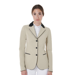 Casaco de competição feminino de 3 botões Elegance Equestro