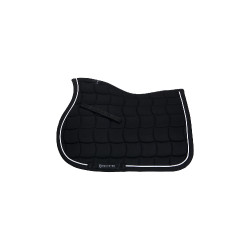 Almofada de sela para pônei White Trim Equestro Preto / preto