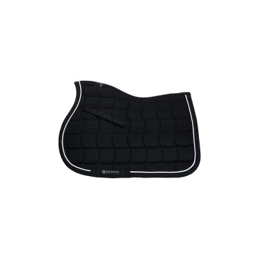 Almofada de sela para pônei White Trim Equestro Preto / preto