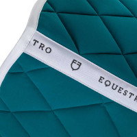 Sela para salto em tecido técnico White Line Edition Equestro Petróleo Azul Sela para salto em tecido técnico White Line Edition Equestro Petróleo Azul