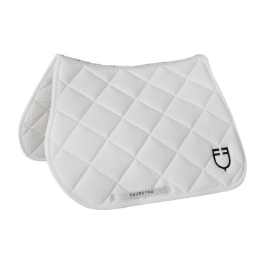 Sela para salto em tecido técnico White Line Edition Equestro Branco