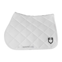 Sela para salto em tecido técnico White Line Edition Equestro Branco Sela para salto em tecido técnico White Line Edition Equestro Branco