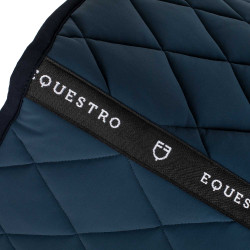 Sela de salto em tecido técnico com logotipo bordado Black Line Edition Equestro Marinho Azul-marinho Sela de salto em tecido técnico com logotipo bordado Black Line Edition Equestro Marinho Azul-marinho