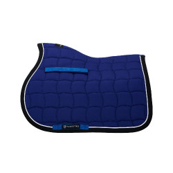 Suadouro de salto em algodão respirável White Trim Equestro Real / preto Suadouro de salto em algodão respirável White Trim Equestro Real / preto