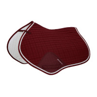 Almofada de sela para salto em algodão modelado Equestro Bordéus Bord&amp;amp;amp;amp;amp;ocirc;
