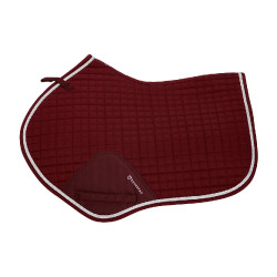 Almofada de sela para salto em algodão modelado Equestro Bordéus Bord&amp;amp;amp;amp;amp;ocirc;