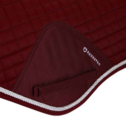 Almofada de sela para salto em algodão modelado Equestro Bordéus Bord&amp;amp;amp;amp;amp;ocirc;