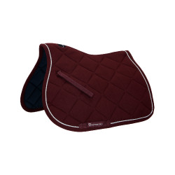 Almofada de sela para salto em algodão com debruns Diamond Equestro