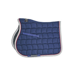 Sela de salto com debruns contrastantes Red Trim Equestro