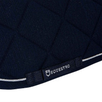 Sela de salto para pônei Diamond em algodão com debruns Equestro Marinho Azul-marinho Sela de salto para pônei Diamond em algodão com debruns Equestro Marinho Azul-marinho
