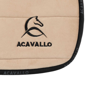 Almofada de sela de salto acolchoada Louvre e bambu JS CW-3DS Acavallo Almofada de sela de salto acolchoada Louvre e bambu JS CW-3DS Acavallo