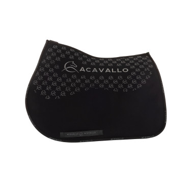 Tapete de salto em lycra com aderência em gel e parte inferior em fibra de bambu Acavallo Tapete de salto em lycra com aderência em gel e parte inferior em fibra de bambu Acavallo