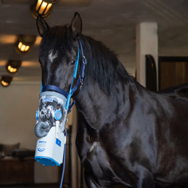 Inalador ultrassônico sem fio para cavalos AirOne Flex Hippomed Inalador ultrassônico sem fio para cavalos AirOne Flex Hippomed
