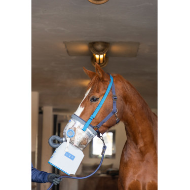 Inalador ultrassônico sem fio para cavalos AirOne Flex Hippomed Inalador ultrassônico sem fio para cavalos AirOne Flex Hippomed