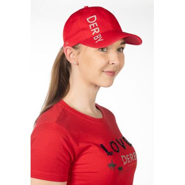 Boné Derby HKM Magenta Rosa