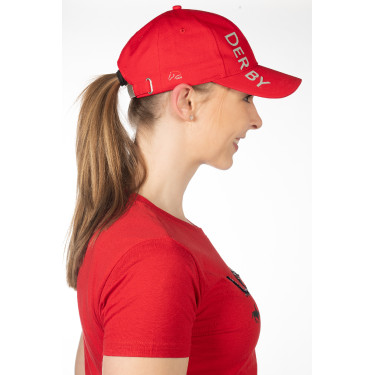 Boné Derby HKM Magenta Rosa