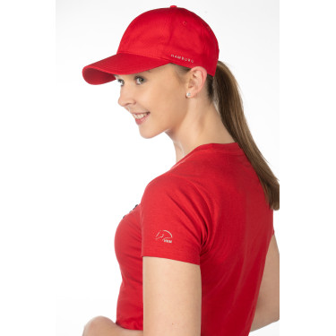 Boné Derby HKM Magenta Rosa