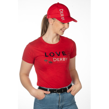 Boné Derby HKM Magenta Rosa