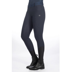 Legging Aruba fundo 1/1 em silicone HKM Azul escuro