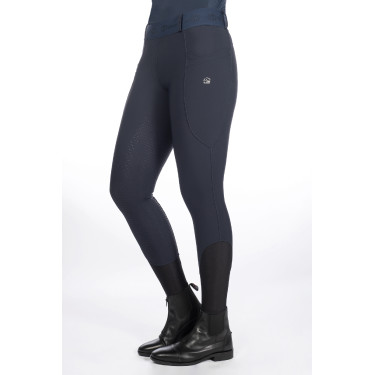 Legging Aruba fundo 1/1 em silicone HKM Azul escuro
