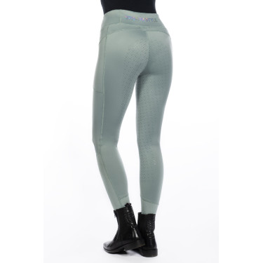 Legging Harbour Island fundo 1/1 em silicone HKM Sálvia Legging Harbour Island fundo 1/1 em silicone HKM Sálvia