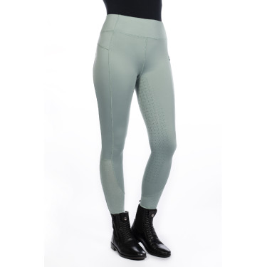 Legging Harbour Island fundo 1/1 em silicone HKM Sálvia Legging Harbour Island fundo 1/1 em silicone HKM Sálvia