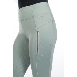 Legging Harbour Island fundo 1/1 em silicone HKM Sálvia Violeta